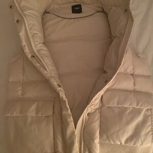 GAP Off-White Quilted Vest
